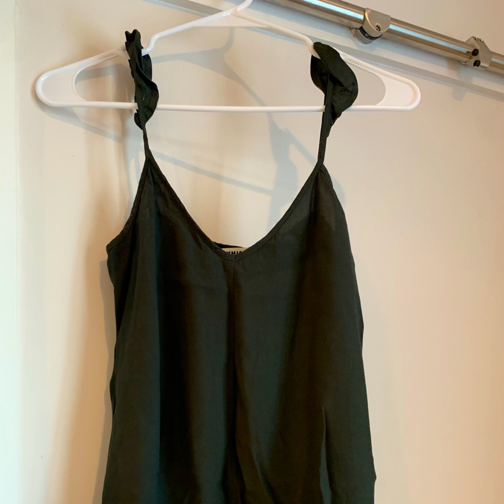 Ruffle Tank Tap Blouse